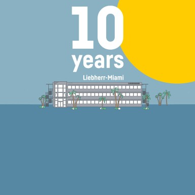 Liebherr USA, Co. Miami branch 10 year anniversary