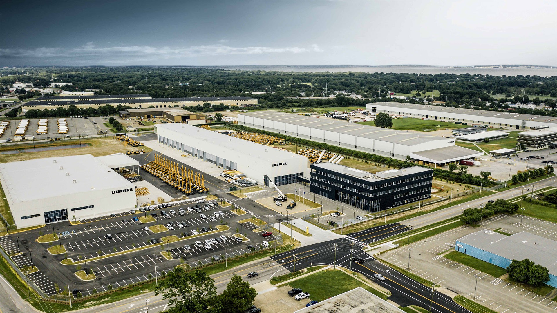 Liebherr USA, Co. in Newport News, Virginia, USA